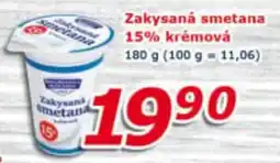 ESO MARKET Zakysaná smetana 15% krémová nabídka
