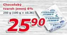 ESO MARKET Choceňský tvaroh jemný nabídka