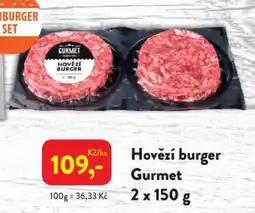 MP Krásno Gourmet hovězí burger nabídka