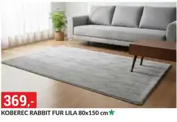 Baumax Koberec rabbit fur lila nabídka