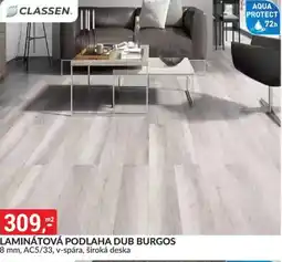 Baumax Laminátová podlaha dub burgos nabídka