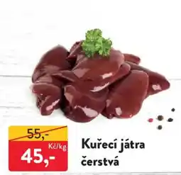 MP Krásno Kuřecí játra čerstvá nabídka