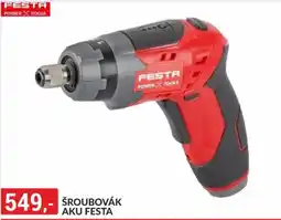 Baumax Festa šroubovák nabídka