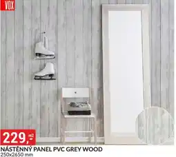 Baumax Nástěnný panel pvc grey wood nabídka