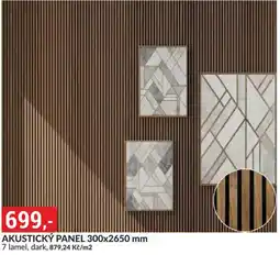 Baumax Akustický panel nabídka