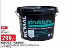 Baumax Remal struktura nabídka