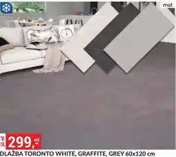 Baumax Dlažba toronto white, graffite, grey nabídka