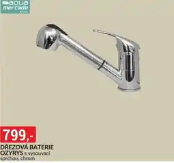 Baumax Aqua Mercado Dřezová baterie Ozyrys s vysouvací sprchou, chrom nabídka