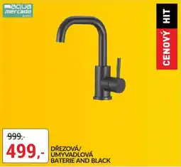 Baumax Aqua Mercado Basic dřezová/umyvadlová baterie and black nabídka