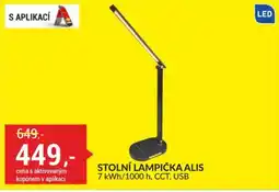 Baumax Alis stolní lampička nabídka