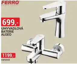 Baumax Ferro umyvadlová baterie Algeo nabídka