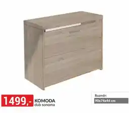 Baumax Komoda dub sonoma nabídka
