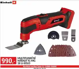 Baumax Einhell multifunkční nářadí tc-mg 18 li-solo nabídka