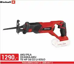 Baumax Einhell aku pila ocaska aku te-ap 18/22 li-solo nabídka