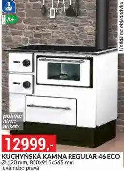 Baumax Kuchyňská kamna regular 46 eco nabídka