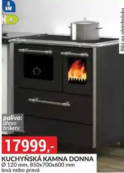 Baumax Donna kuchyňská kamna nabídka