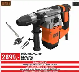 Baumax Black+Decker kombinované kladivo behs03k nabídka