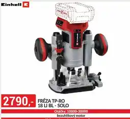 Baumax Einhell fréza tp-ro 18 li bl - solo nabídka