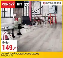 Baumax Swiss Krono laminátová podlaha dub davos nabídka