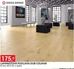 Baumax Swiss Krono laminátová podlaha dub colmar nabídka