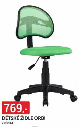 Baumax Orbi dětské židle nabídka