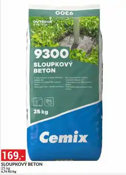 Baumax Cemix sloupkový beton nabídka