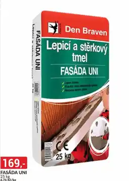 Baumax Den Braven lepicí a stěrkový tmel fasáda uni nabídka