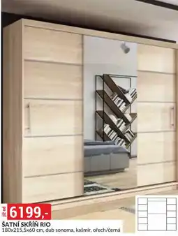 Baumax Rio šatní skříň nabídka