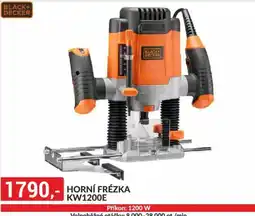 Baumax Black+Decker horní frézka kw1200e nabídka
