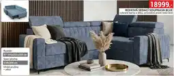 Baumax Blue rohová sedací souprava nabídka
