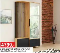 Baumax Sorento předsíňová stěna nabídka