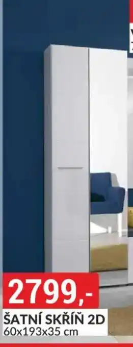Baumax Šatní skříň 2D nabídka