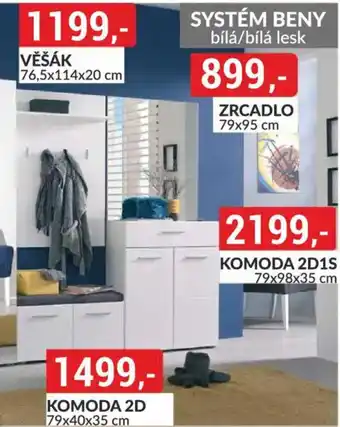 Systém Beny věšák