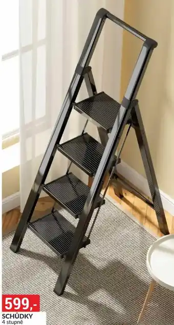 Baumax Schůdky 4 stupně nabídka
