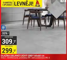 Baumax Dlažba Delano Light Grey nabídka