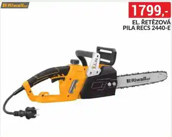 Riwall el. řetězová pila recs 2440-e