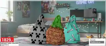 Sedací vak colors různé barvy