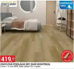 Baumax Parquet Mercado vinylová podlaha spc dub montreal nabídka