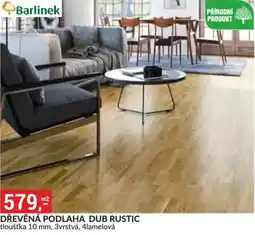 Baumax Barlinek dřevěná podlaha dub rustic nabídka