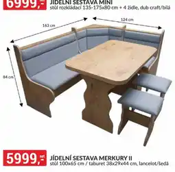Baumax Jídelní sestava merkury ii nabídka