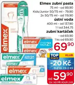 TOP drogerie elmex zubní kartáček nabídka