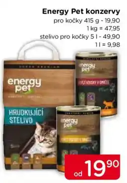 TOP drogerie Energy Pet konzervy pro kočky nabídka