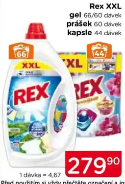 TOP drogerie Rex XXL gel nabídka