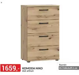 Baumax Komoda Niko dub artisan nabídka