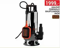 Baumax Black+Decker kalové čerpadlo bxup1100xde inox nabídka