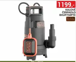Baumax Black+Decker kalové čerpadlo bxup750pte nabídka