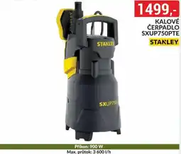 Baumax Stanley kalové čerpadlo sxup750pte nabídka