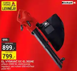 Baumax Einhell el. vysavač gc-el 3024e nabídka