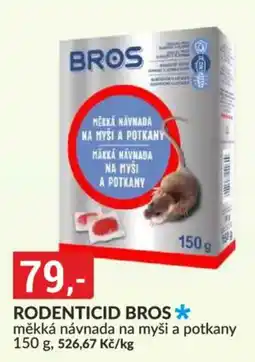 Baumax Rodenticid Bros nabídka