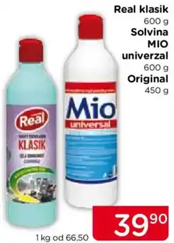 TOP drogerie Real klasik solvina mio universal nabídka
